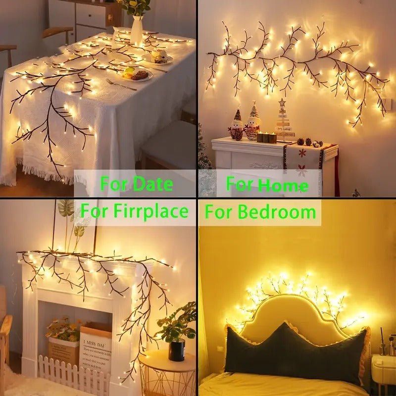 96 LED Large Size Warm White Tree Branch Smart LED with Remote