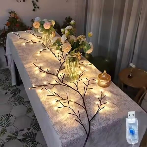 96 LED Large Size Warm White Tree Branch Smart LED with Remote