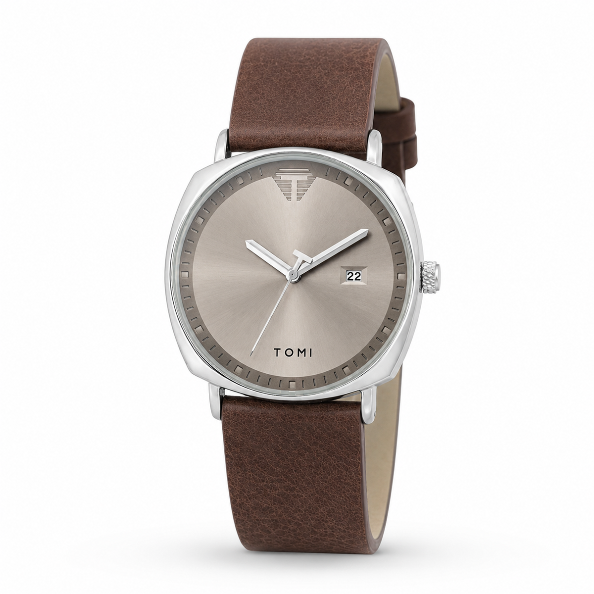 TOMI T-044 Leather Strap Watch