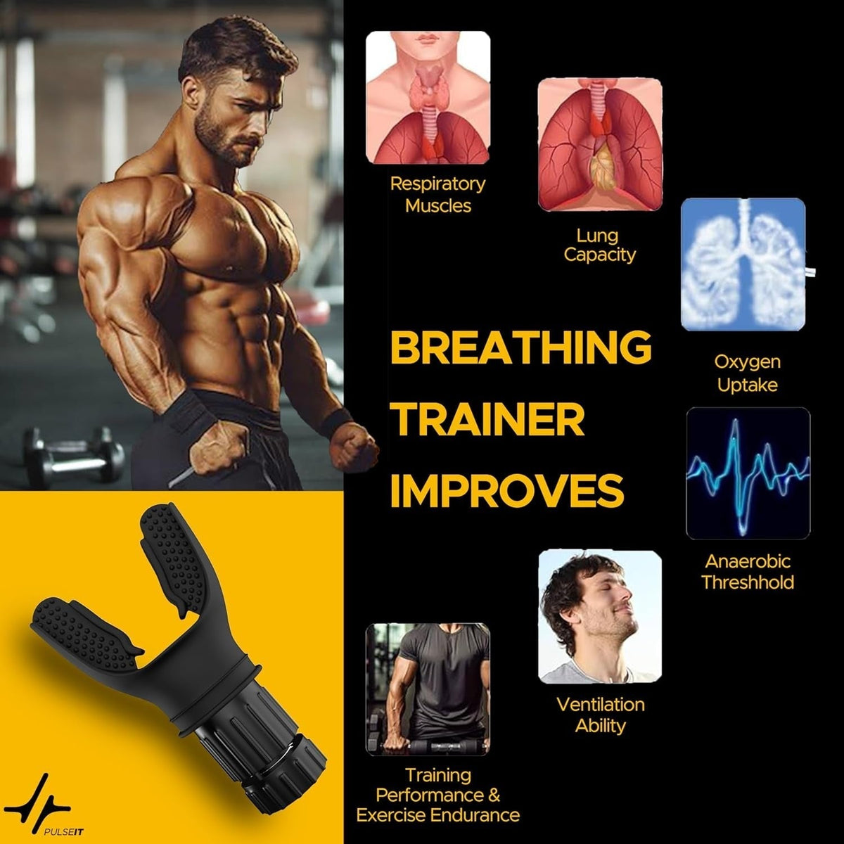 Lungs Trainer for Respiratory Fitness
