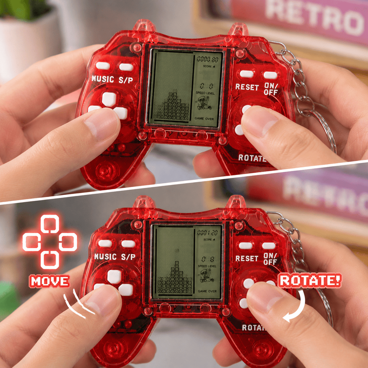 Mini-Arcade Cute Keychain
