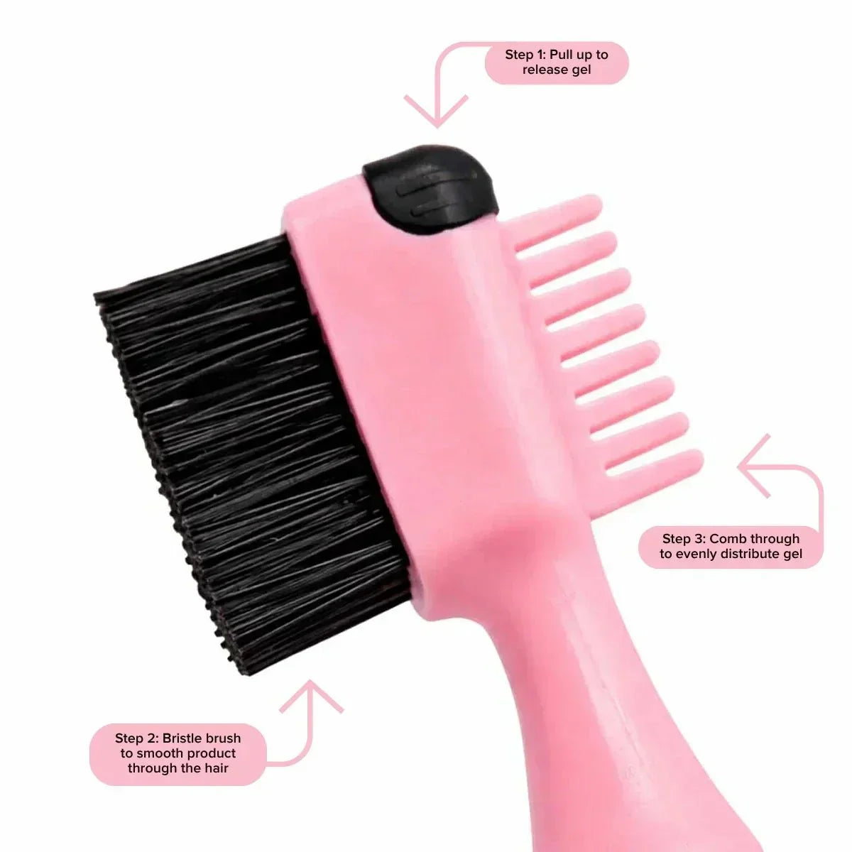 On-the-Go Slick Back Styling Gel Comb✨💄