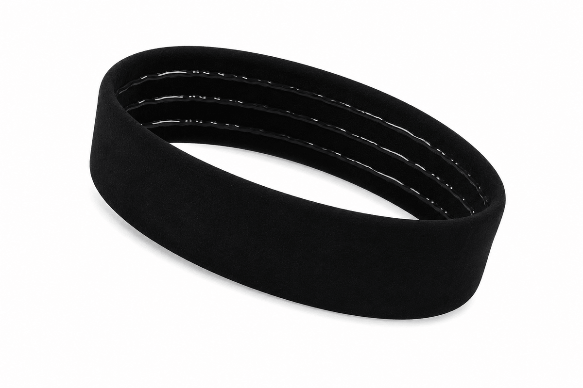 Silicon hairband grip