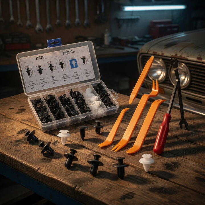 Universal Car Fastener Kit 🚗🔧